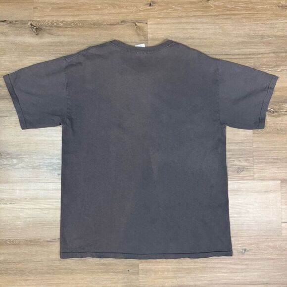 The Killers Large Band Tee Pixel Square Logo Gray Indie Punk Distressed Y2K Rare - Picture 7 of 7